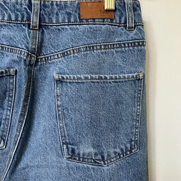 Simons Twik Old School Fit Tapered Leg Cotton Mom Jeans Womens 29 - Picture 3 of 11